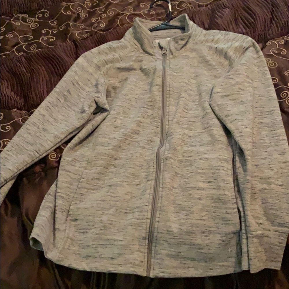 Static gray jacket